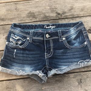 3/$15💥Amethyst daisy duke shorts